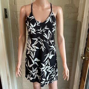 Obey size small new with tags black and white floral summer dress